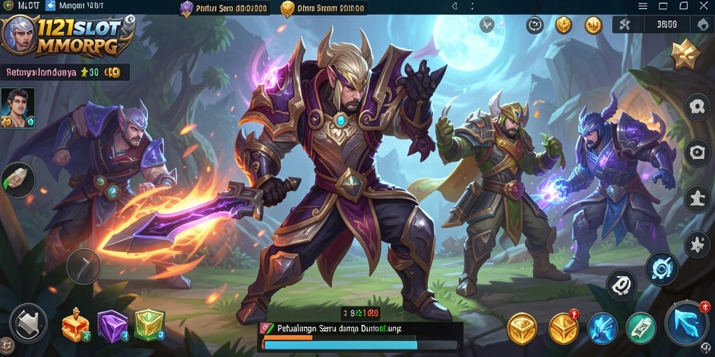 Gameplay menarik dalam 1121SLOT yang menampilkan pertempuran seru.