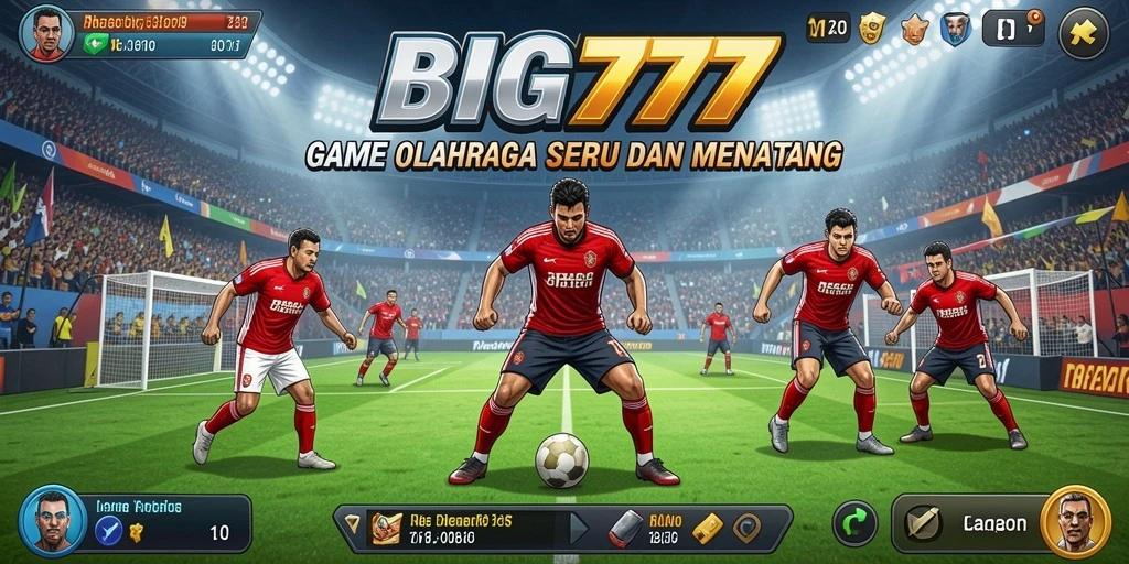 Tampilan gameplay seru dari BIG777 dalam kompetisi olahraga.