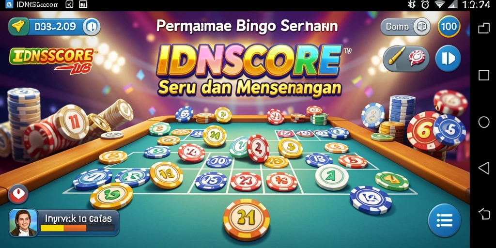 Tampilan screenshot dari gameplay IDNSCORE yang menarik dan interaktif.