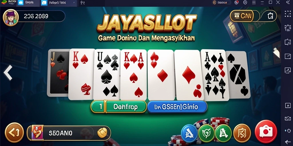 Tampilan gameplay seru dan mendebarkan dalam JAYASLOT.
