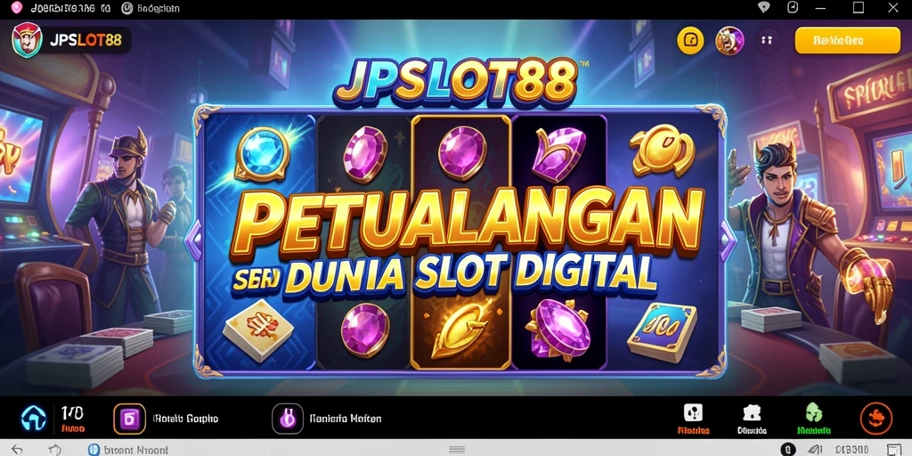 Tampilan gameplay JPSLOT88 dengan karakter petualangan yang menarik.