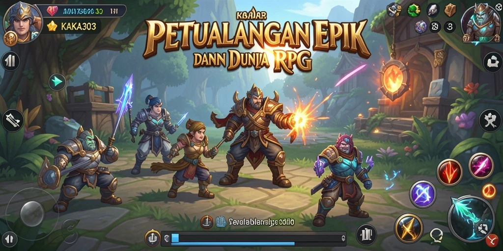 Gameplay RPG KAKA303 yang mendalam dan mengesankan.