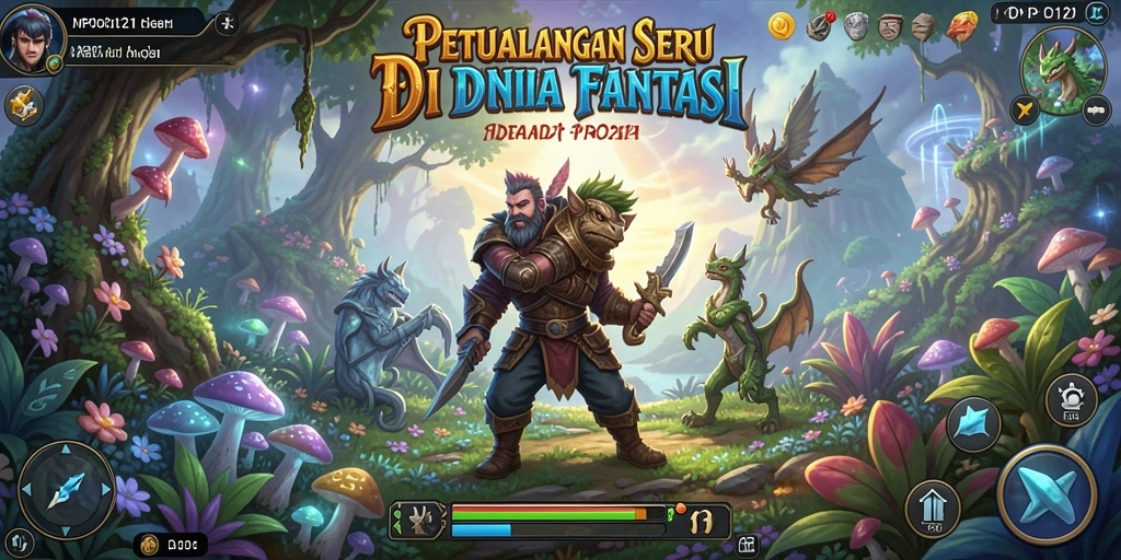 Screenshot MPO2121 menampilkan aksi mendebarkan dalam dunia petualangan.