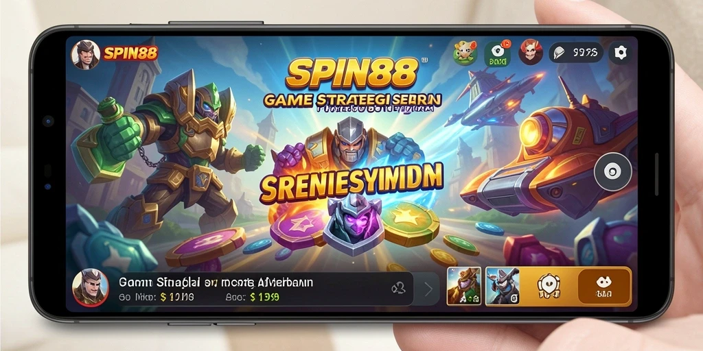 Screenshot gameplay SPIN88 menampilkan pertempuran strategi yang menegangkan.