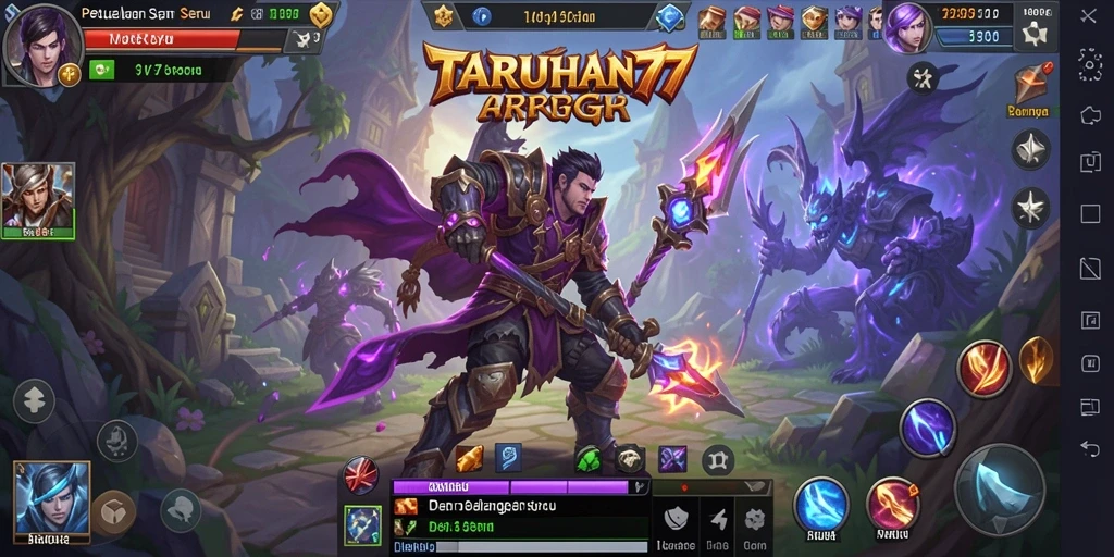 Gameplay menarik dari TARUHAN77 dalam aksi petualangan ARPG.