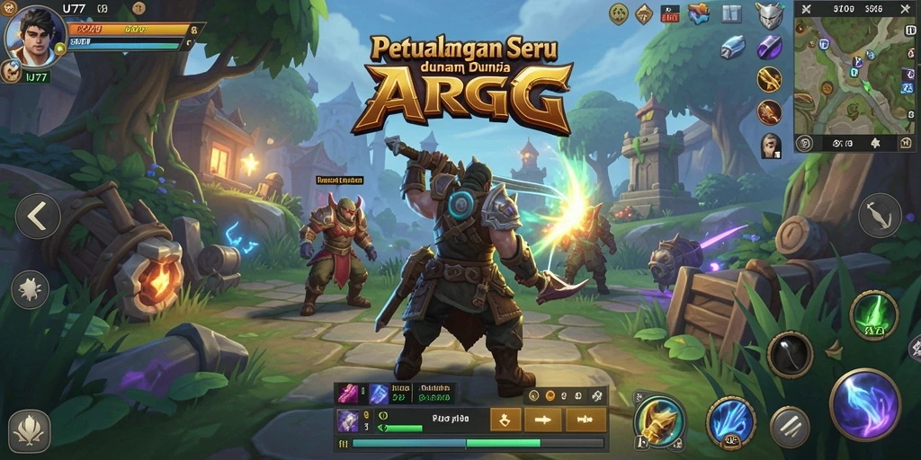 Tampilan gameplay UT77 yang seru dan menantang.